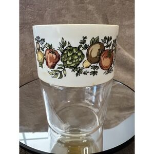 Vintage Pyrex Glass Spice Of Life Salt or Pepper Shaker